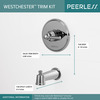 Peerless Westchester Tub Only Trim 1L 14S PTT14123